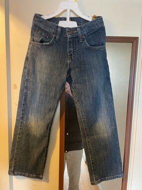 Classic boys Straight Leg Jeans - Dark Blue Wash